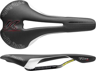 Jalgratta sadul Selle Italia Flite Kit Carbonio Flow L, must hind ja info | Jalgratta sadulad ja sadulakatted | hansapost.ee