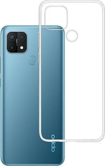 Telefoniümbris 3MK Clear Case Oppo A15-le, läbipaistev цена и информация | Telefonide kaitsekaaned ja -ümbrised | hansapost.ee