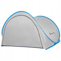 Пляжная палатка Springos Pop Up PT014, 200 х 120 см, серая цена и информация | Палатки | hansapost.ee