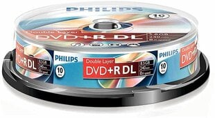 Philips DVD+R, 1x10 цена и информация | Виниловые пластинки, CD, DVD | hansapost.ee