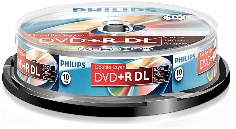 Philips DVD+R, 1x10 hind ja info | Vinüülplaadid, CD, DVD | hansapost.ee