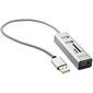 USB jaotur YENKEE YHC 101SR, USB A - 3x USB 2.0, SD slot, micro SD, 480 Mbps, 0.3m цена и информация | USB adapterid ja jagajad | hansapost.ee