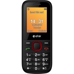 eStar X18 Dual SIM Red hind ja info | Telefonid | hansapost.ee