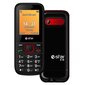eStar X18 Dual SIM, Must/punane цена и информация | Telefonid | hansapost.ee