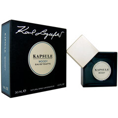 Lagerfeld Kapsule Woody EDT unisex 30 ml hind ja info | Parfüümid meestele | hansapost.ee