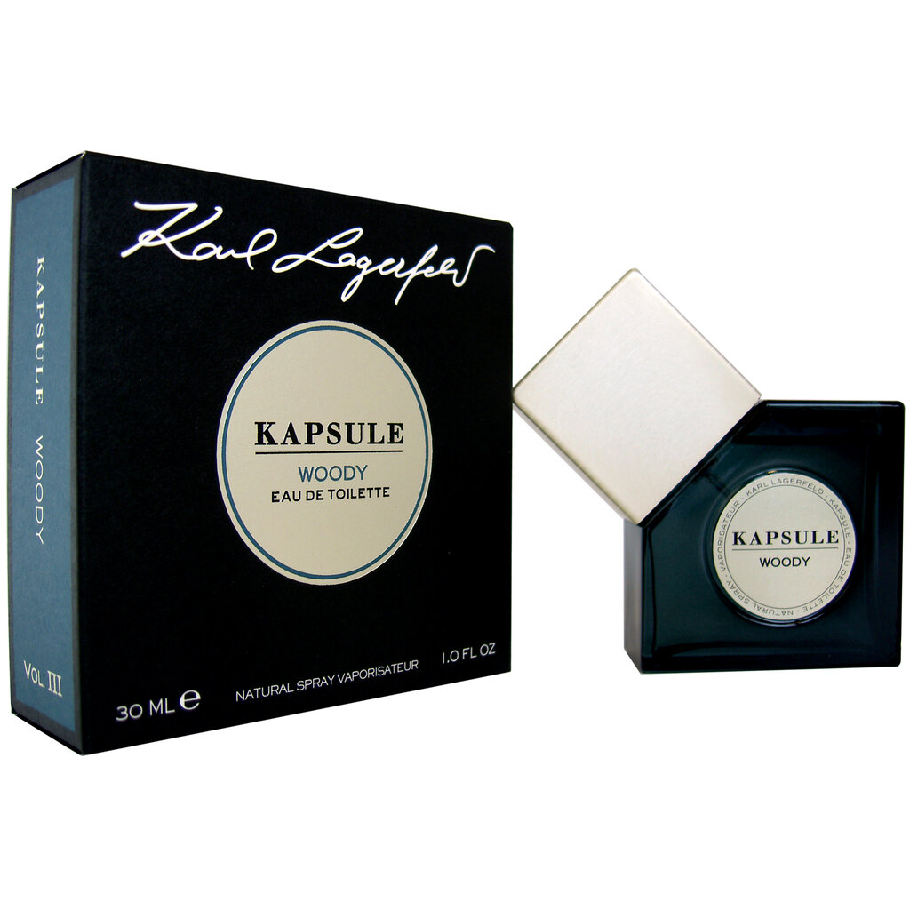 Lagerfeld Kapsule Woody EDT unisex 30 ml цена и информация | Parfüümid meestele | hansapost.ee