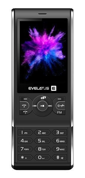 Evelatus MYRIAD, Dual SIM, Must hind ja info | Telefonid | hansapost.ee