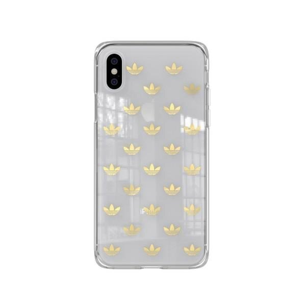 Adidas OR SnapCase ENTRY iPhone X / Xs gold / gold 33336 hind ja info | Telefonide kaitsekaaned ja -ümbrised | hansapost.ee