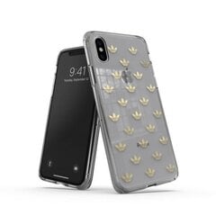 Adidas OR SnapCase ENTRY iPhone X / Xs gold / gold 33336 hind ja info | Adidas Mobiiltelefonid ja lisatarvikud | hansapost.ee