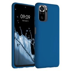 Silicone Case Soft Flexible Rubber Cover for Xiaomi Redmi Note 10 Pro dark blue (Dark blue) hind ja info | Telefonide kaitsekaaned ja -ümbrised | hansapost.ee