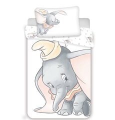 Детский комплект постельного белья Dumbo Grey, 100 x 135 + наволочка 40 x 60 см цена и информация | Детское постельное бельё | hansapost.ee