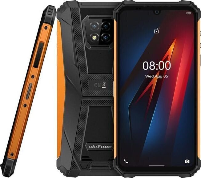 Ulefone Armor 8, 64 GB, Dual SIM, Orange hind ja info | Telefonid | hansapost.ee
