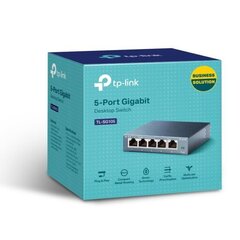 Коммутатор TP-LINK TL-SG105 цена и информация | Маршрутизаторы (роутеры) | hansapost.ee