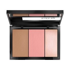 Палитра для моделирования лица IsaDora Face Sculptor 3-in-1 12 г, 62 Cool Pink цена и информация | Пудры, базы под макияж | hansapost.ee