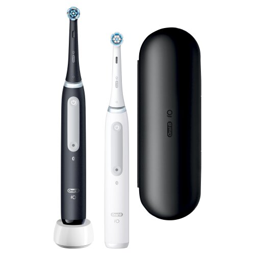 Oral-B iO4 Series Duo Pack Matt Black/Quite White hind ja info | Elektrilised hambaharjad | hansapost.ee