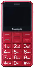 Panasonic KX-TU155EXRN Red цена и информация | Мобильные телефоны | hansapost.ee