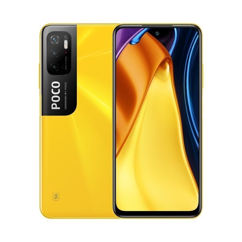 Xiaomi Poco M3 Pro 5G 64GB MZB095GEU Poco Yellow цена и информация | Telefonid | hansapost.ee