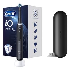 Oral-B iO5 Series Matt Black price and information | Elektrilised hambaharjad | hansapost.ee