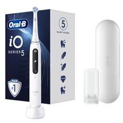 Oral-B iO Series 5 Quite White цена и информация | Электрические зубные щетки | hansapost.ee