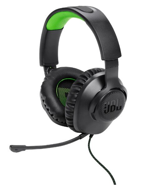 JBL Quantum 100X juhtmega mänguri kõrvaklapid (Xbox Edition) JBLQ100XBLKGRN цена и информация | Kõrvaklapid | hansapost.ee