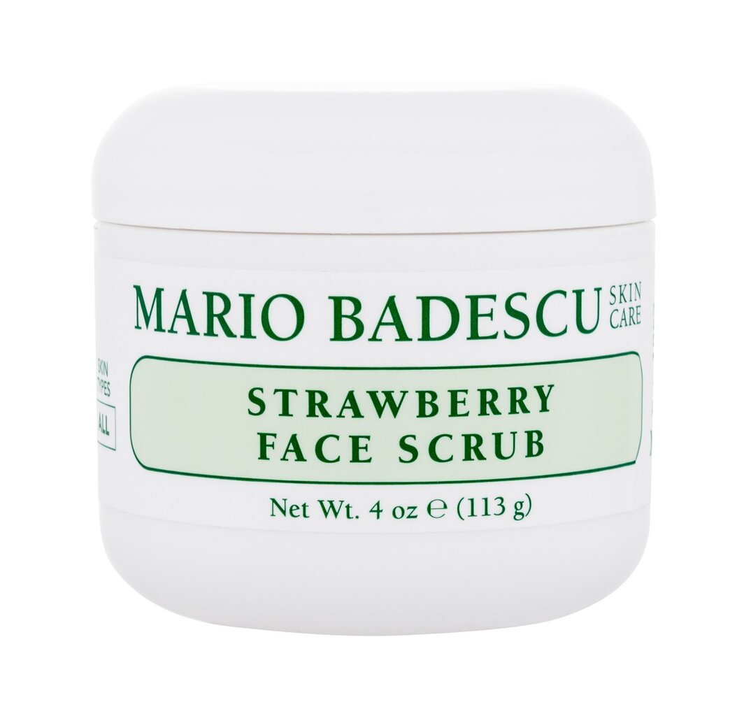 Näokoorija Mario Badescu Strawberry 113 g цена и информация | Näopuhastusvahendid | hansapost.ee