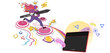 Graafikatahvel XP-Pen Deco Fun L, sinine hind ja info | Digitaalsed joonistustahvlid | hansapost.ee