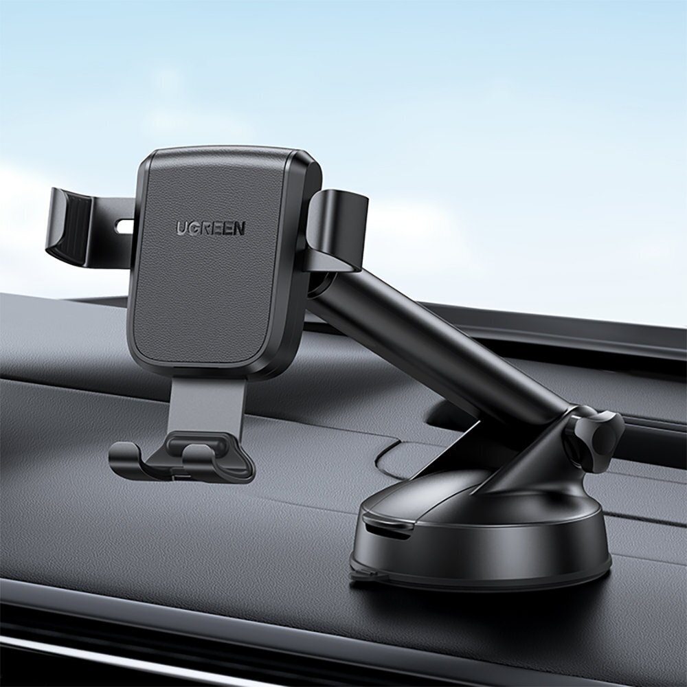 Ugreen gravity phone holder for dashboard cockpit black (LP200 60990B) hind ja info | Telefonihoidjad | hansapost.ee