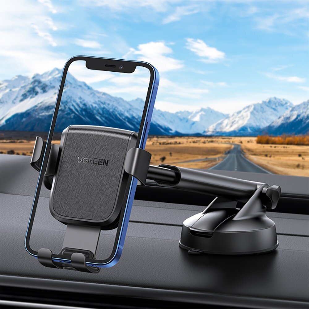 Ugreen gravity phone holder for dashboard cockpit black (LP200 60990B) цена и информация | Telefonihoidjad | hansapost.ee