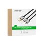 Ugreen US196 USB 2.0 to Type C Y Splitter Cable 1m Black цена и информация | Mobiiltelefonide kaablid | hansapost.ee