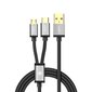 Ugreen US196 USB 2.0 to Type C Y Splitter Cable 1m Black цена и информация | Mobiiltelefonide kaablid | hansapost.ee