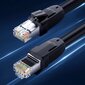 Ugreen NW121 Cat8 CLASSⅠS/FTP Round Ethernet Cable 1.5 M Black hind ja info | Juhtmed ja kaablid | hansapost.ee