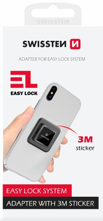 Swissten Adapter for easy Lock цена и информация | Telefonihoidjad | hansapost.ee