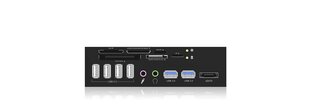 Icy Box IB-863A-B hind ja info | USB adapterid ja jagajad | hansapost.ee