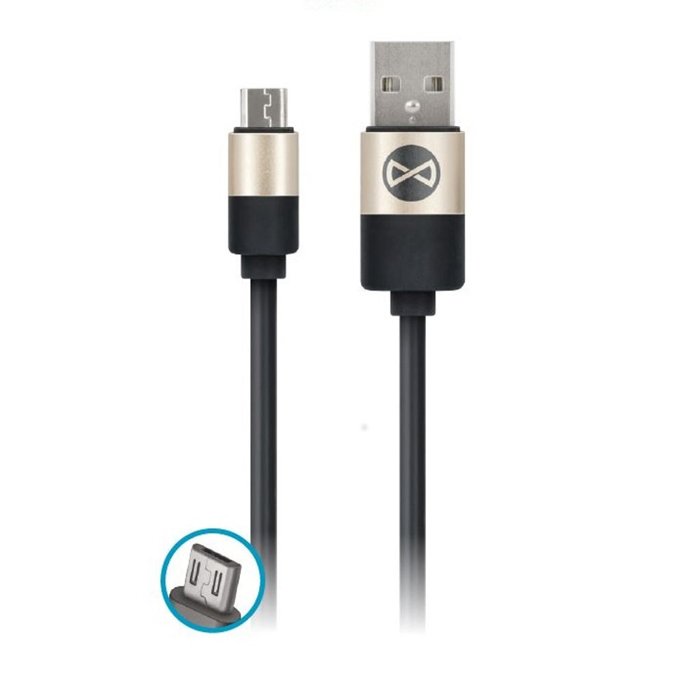 Forever, USB - microUSB, 1 m цена и информация | Mobiiltelefonide kaablid | hansapost.ee