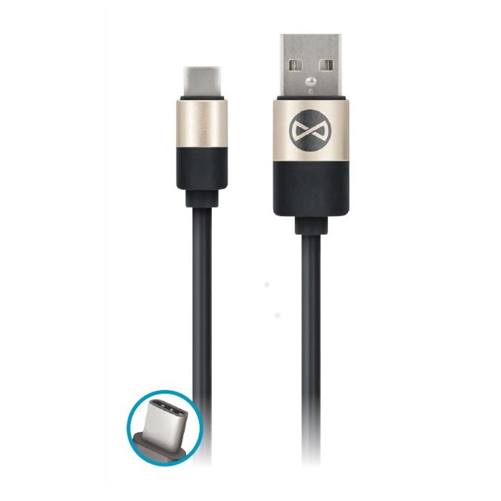 Forever, USB - USB-C, 1 m цена и информация | Mobiiltelefonide kaablid | hansapost.ee