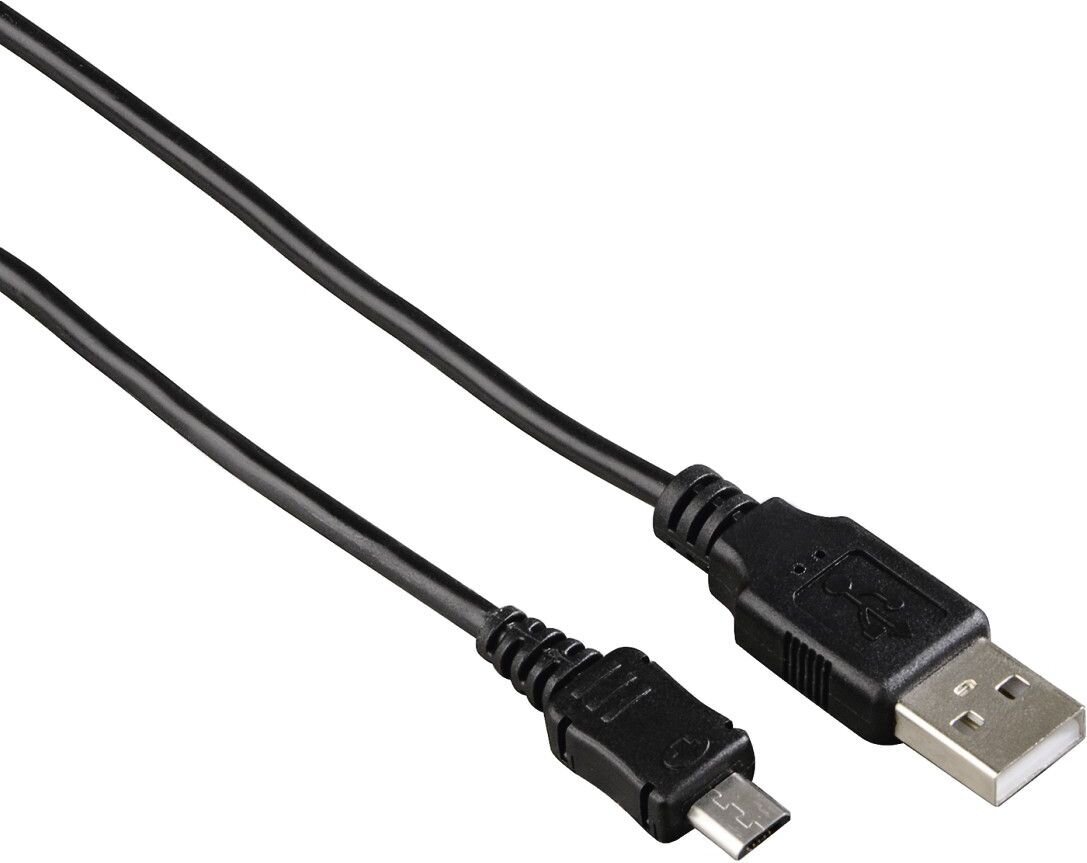 Hama 001736720000, USB - micro USB, 0.6 m цена и информация | Mobiiltelefonide kaablid | hansapost.ee
