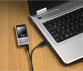 Hama 001736720000, USB - micro USB, 0.6 m hind ja info | Mobiiltelefonide kaablid | hansapost.ee