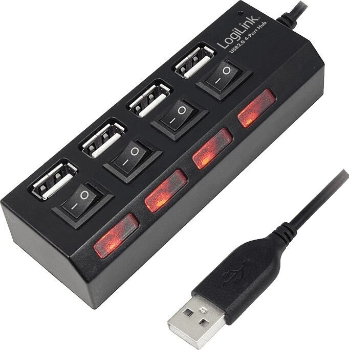 LogiLink UA0128 hind ja info | USB adapterid ja jagajad | hansapost.ee