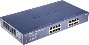 Netgear 16 x 10/100/1000 Ethernet Switch Rack-mountable hind ja info | Ruuterid | hansapost.ee