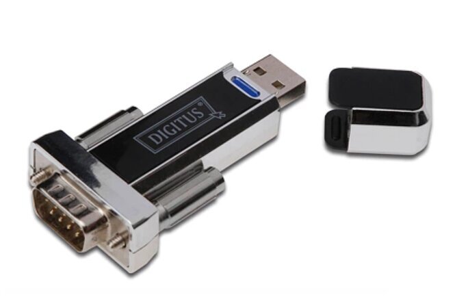 Digitus USB 1.1 RS232 (COM) (Chipset: PL2303RA) hind ja info | USB adapterid ja jagajad | hansapost.ee