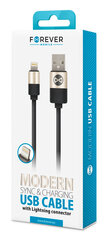 Forever, USB - Lightning, 1 m цена и информация | Кабели для телефонов | hansapost.ee