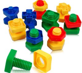 Montessori ehitusplokid (30 eset) hind ja info | Klotsid ja konstruktorid | hansapost.ee