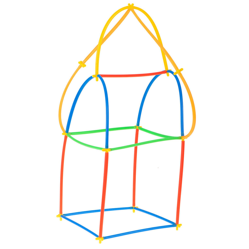 Pulgad kolmemõõtmeliste figuuride ehitamiseks (700 tk) hind ja info | Klotsid ja konstruktorid | hansapost.ee
