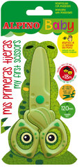 Ножницы пластиковые детские ALPINO BABY, 120 мм цена и информация | Канцелярские товары | hansapost.ee