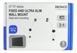 Deltaco ARM-1104, 100x100-800x800, 37"-70" цена и информация | Teleri seinakinnitused ja hoidjad | hansapost.ee
