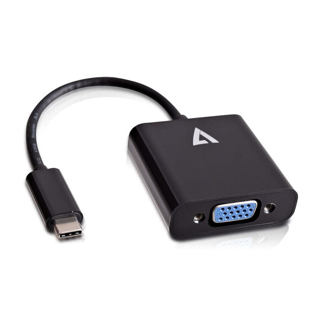 V7 V7UCVGA-BLK-1E цена и информация | USB adapterid ja jagajad | hansapost.ee