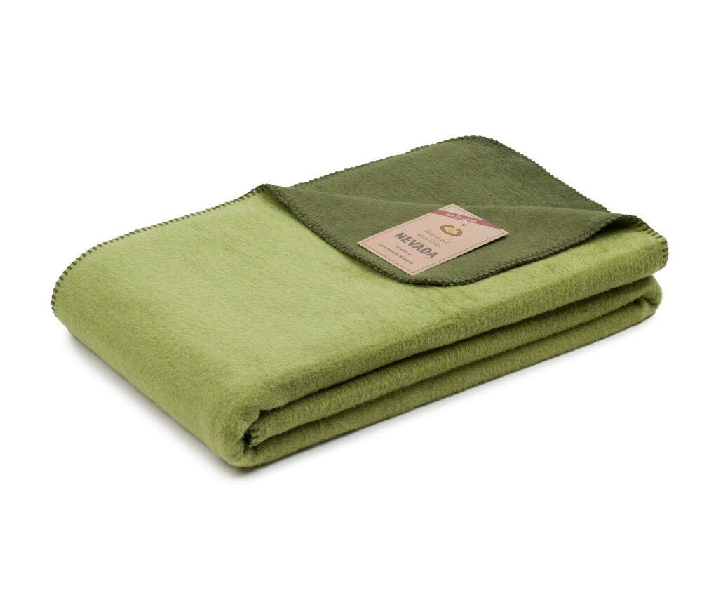 Tekstiilikompanii pleed Nevada, roheline, 150 x 200 cm цена и информация | Pleedid, voodikatted ja päevatekid | hansapost.ee