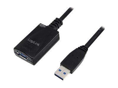 LogiLink, USB A 3.0, 5 m цена и информация | USB adapterid ja jagajad | hansapost.ee