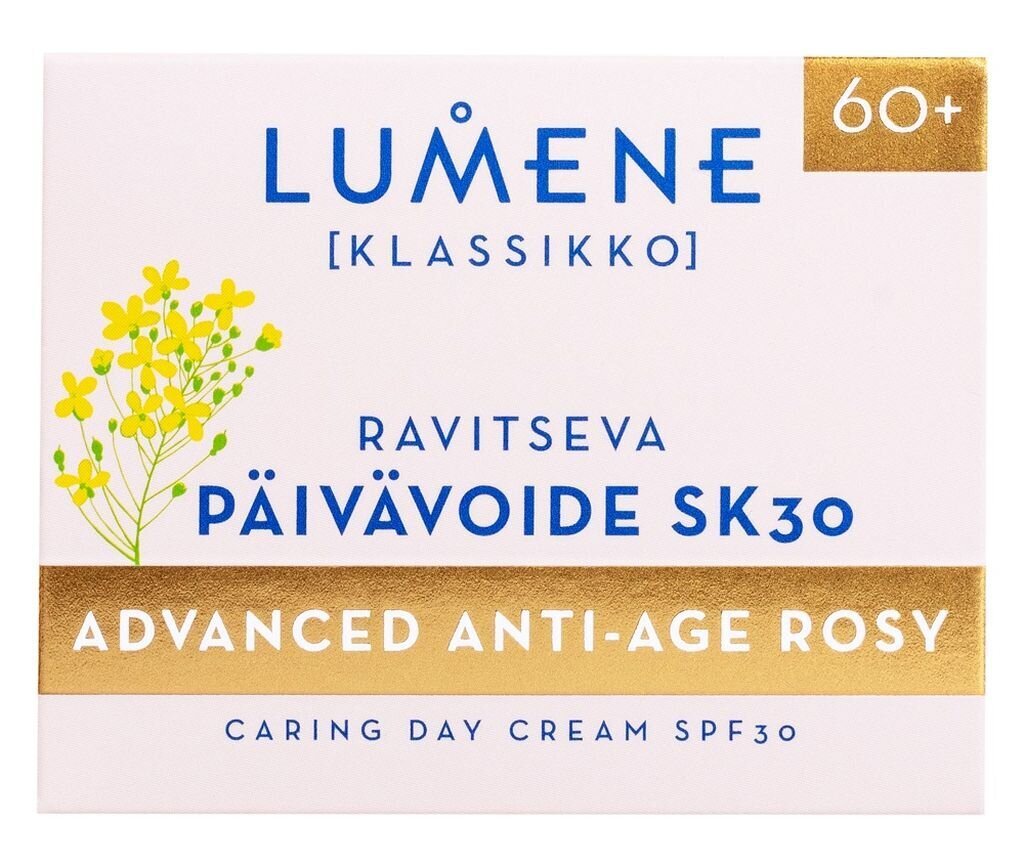 Päevakreem Lumene Klassikko Advanced Anti-Age Rosy Caring SPF30 50 ml цена и информация | Näokreemid | hansapost.ee