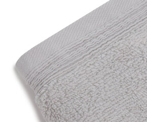 Махровое полотенце Tekstiilikompanii Monaco, серебристо-серое, 50 x 100 см цена и информация | Полотенца | hansapost.ee